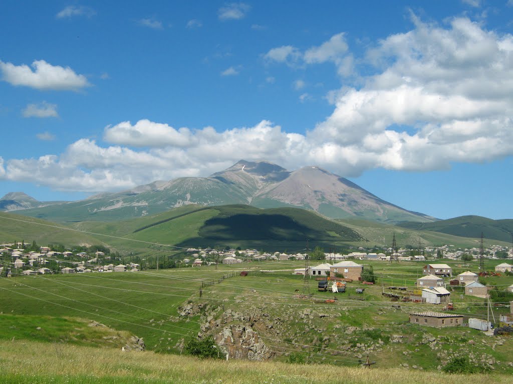 დიდი აბული/Didi Abuli peak. Javakheti region, Georgia, Ахалкалаки