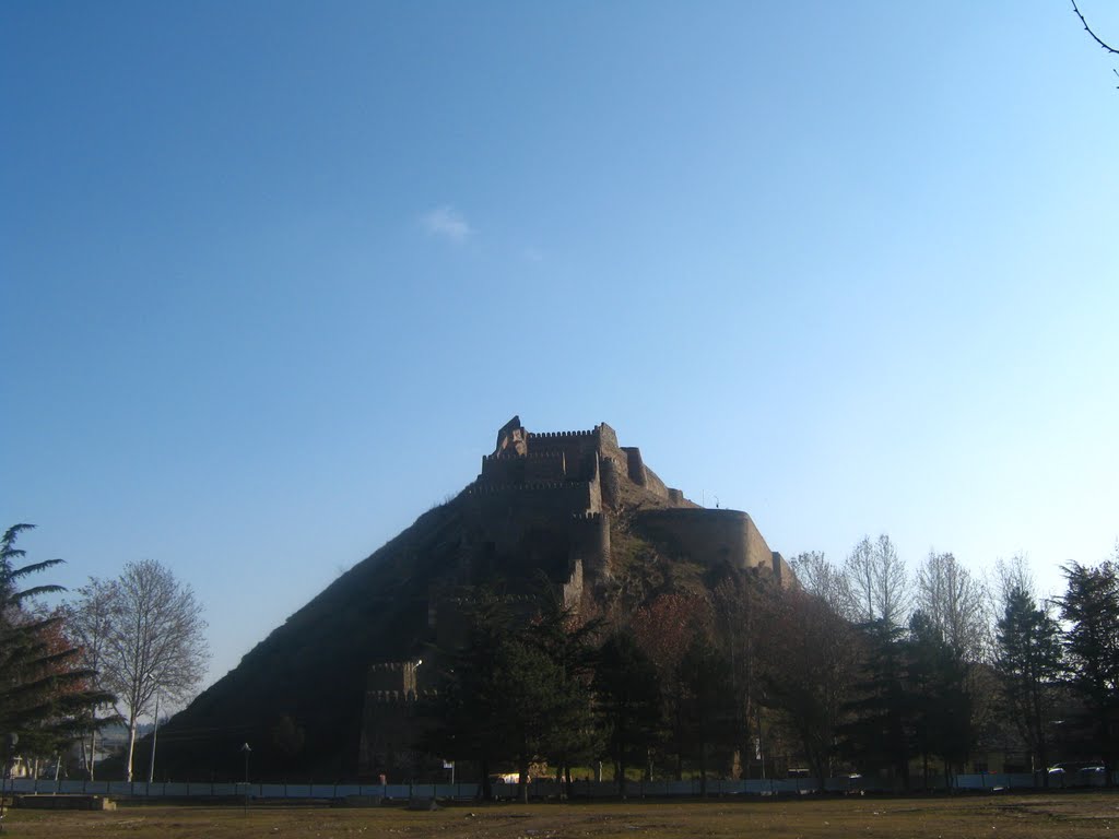 Gori Castle---view from the north, Гори