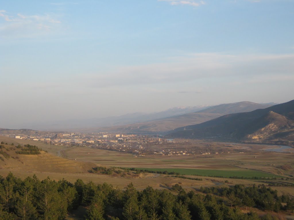 Gori-view from the west, Гори