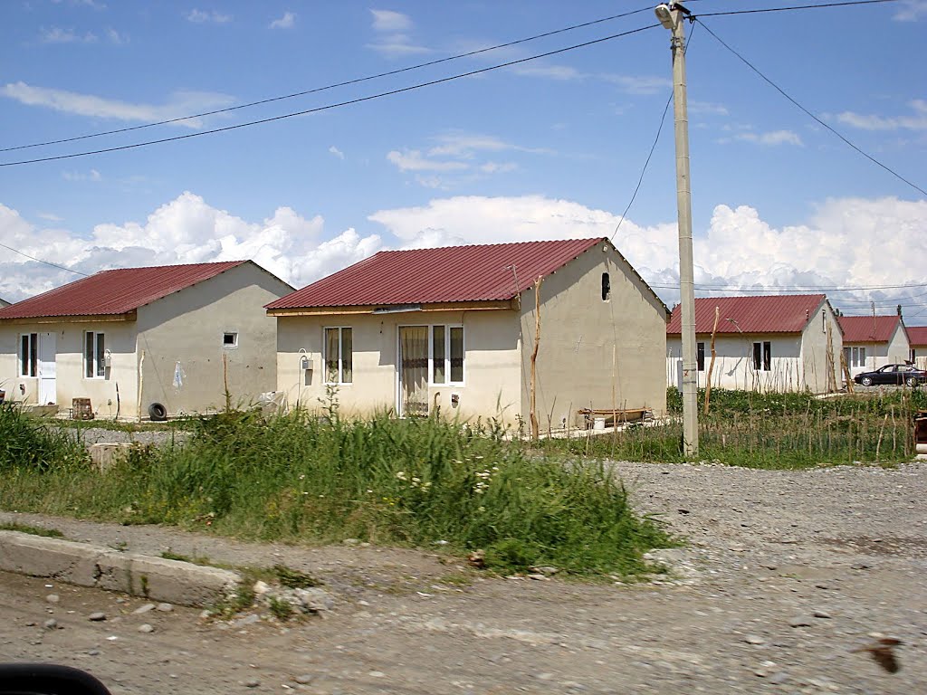 Refugees Camp of Georgians from South Ossetia, Гори