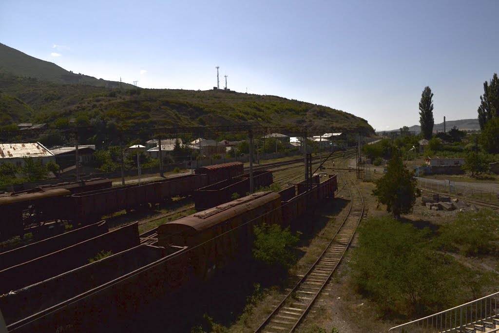 Gori railway yard, Georgia 19.7.2013., Гори