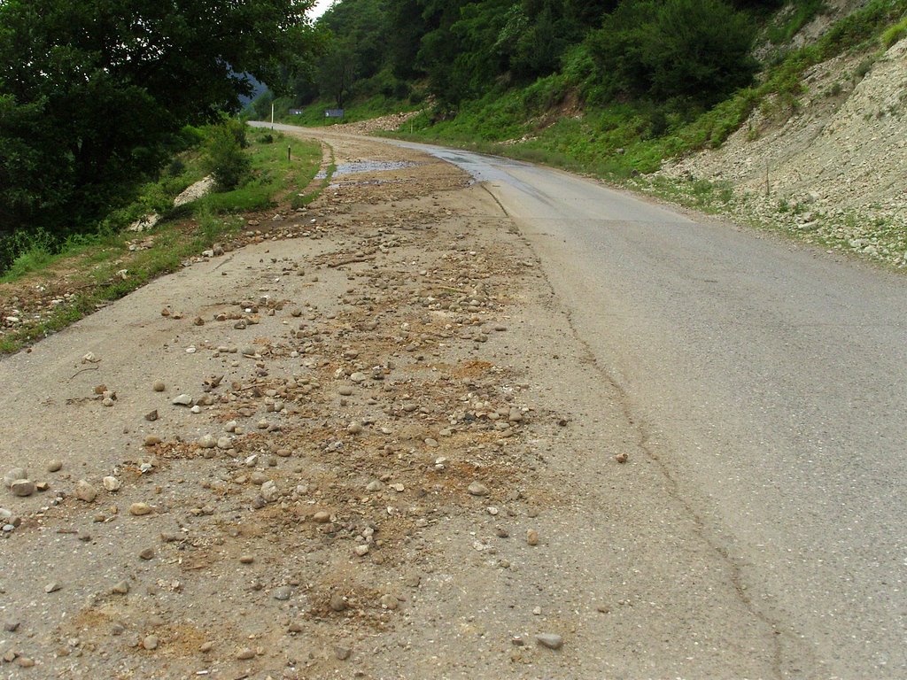road Dzhvari - Mestiia, Джвари
