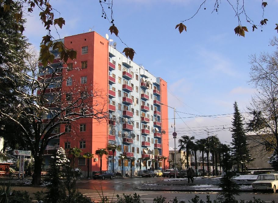 Building in Zugdidi, Зугдиди