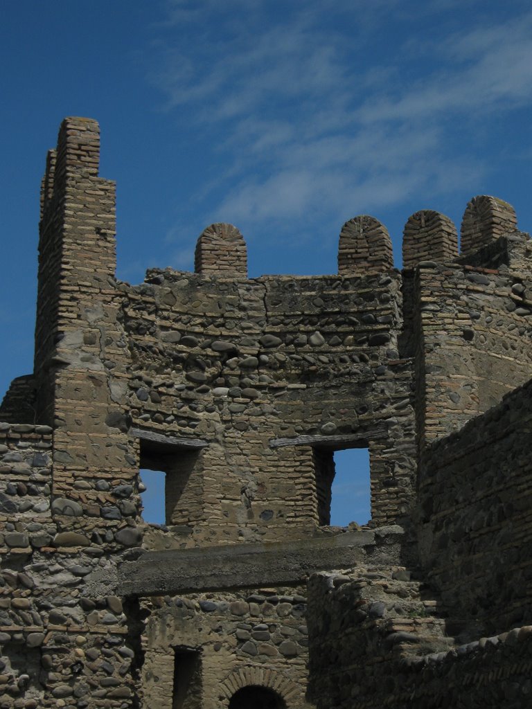 ქსნის ციხე/ksani castle. Shida Kartli region, Georgia, Каспи
