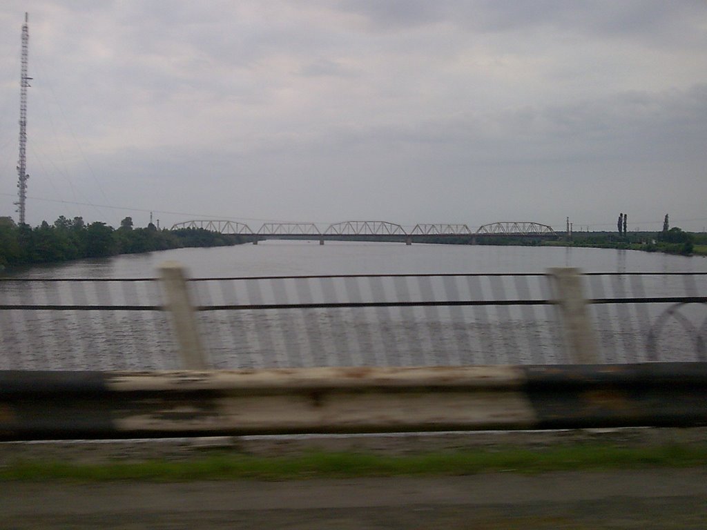 bridge on river rioni, Поти
