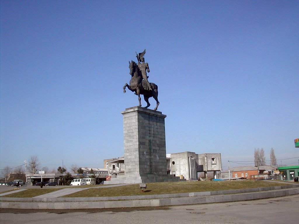 King Dadianis monument in Poti town, Поти