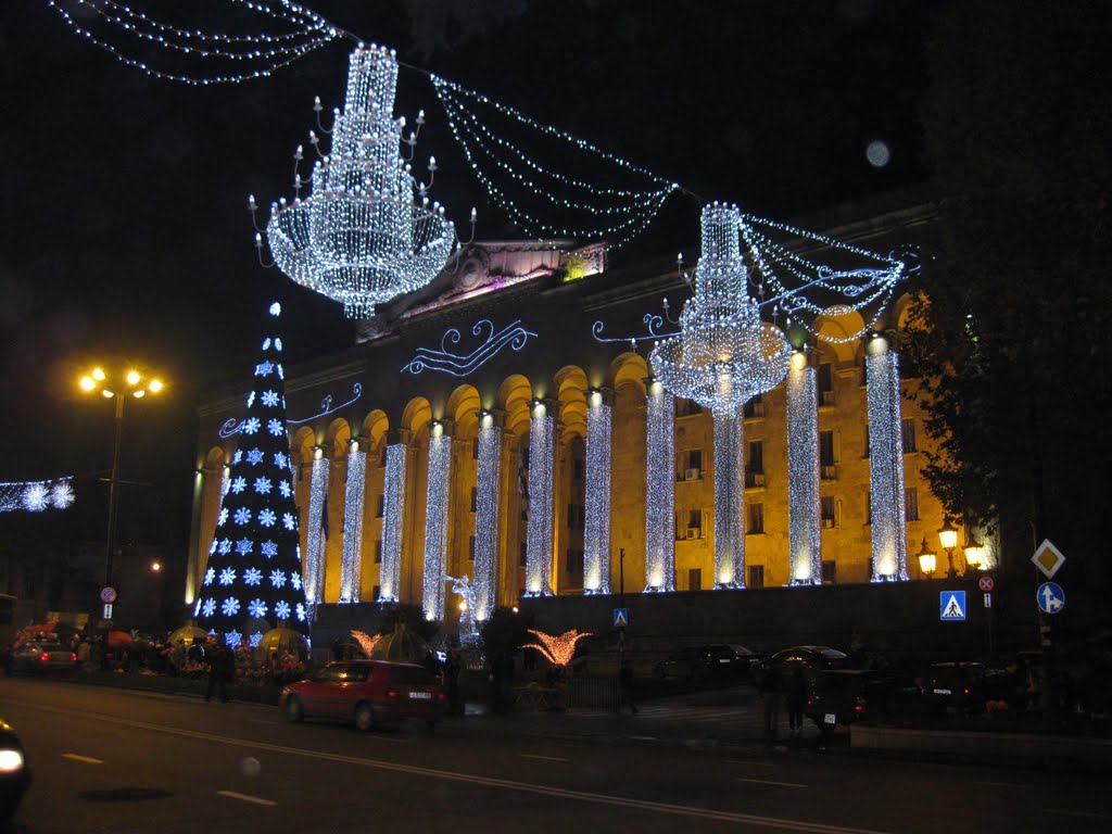 Грузия-Тбилиси-новогодний парламент, Тбилиси