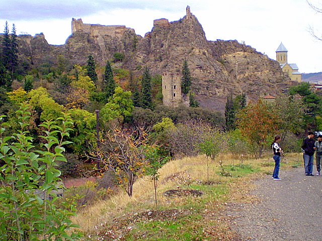 Narikala fortress -back side, Тбилиси