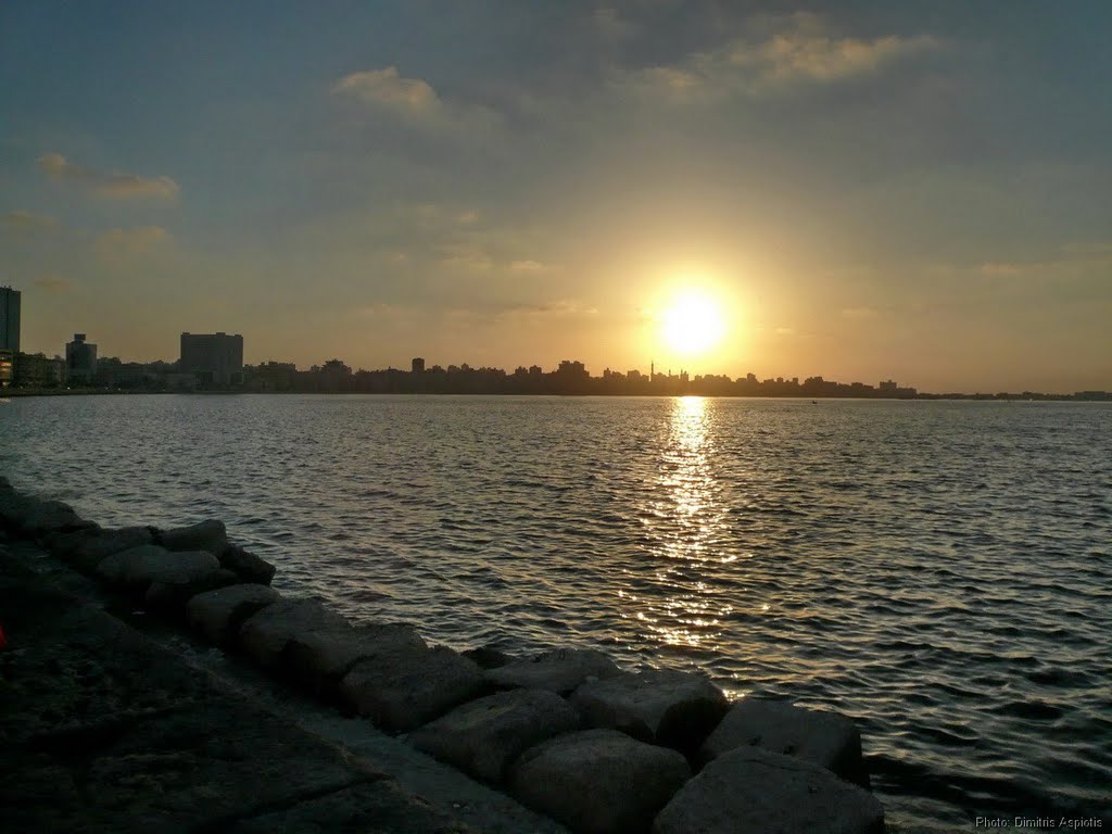 sunset from the coastal road, Александрия