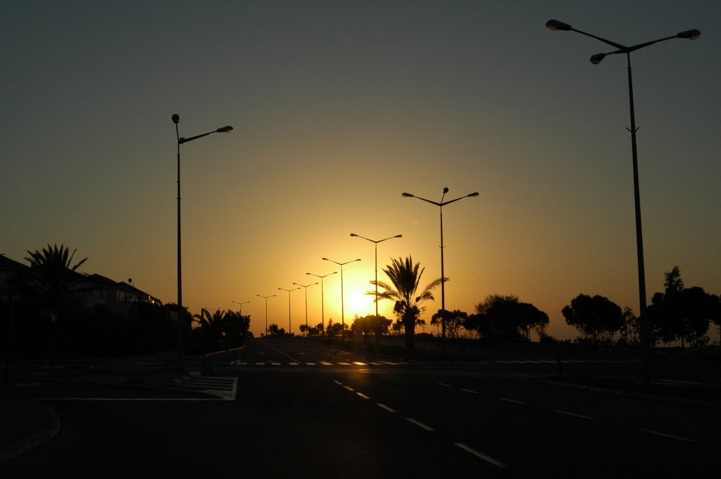 Arad sunset, Арад