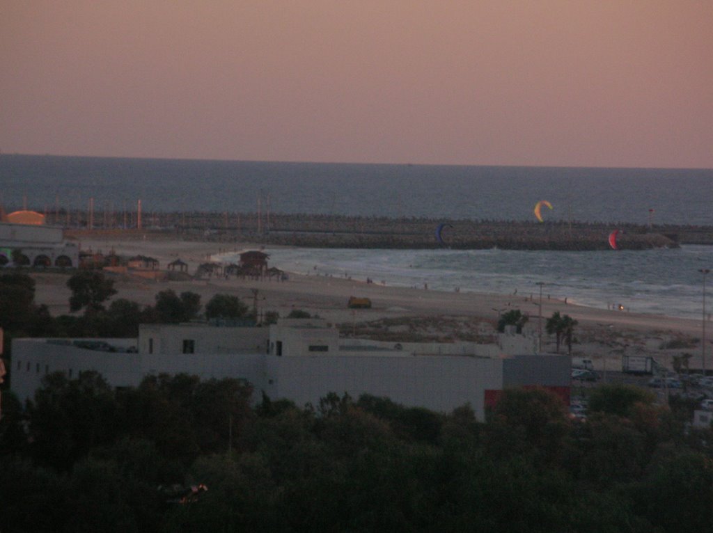 Ashdod, beach, sunset, 2005y., Ашдод