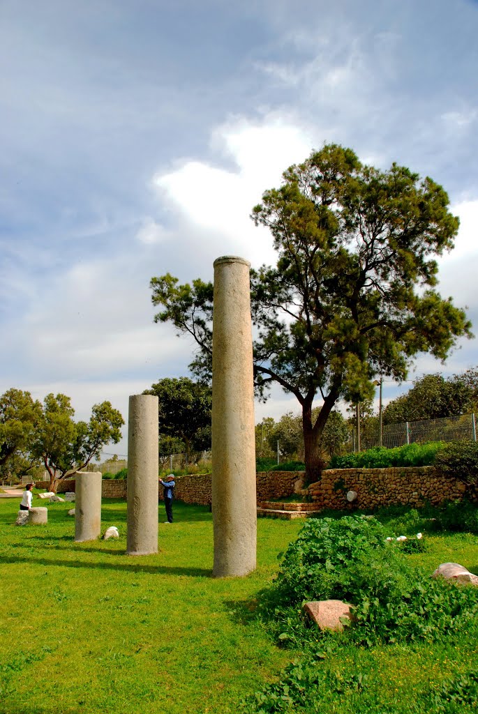 Roman ruins at Ashkelon National Park - Israel, Ашкелон
