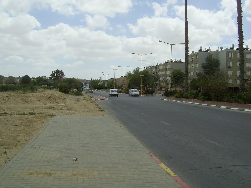 Sderot Golda Meir street, Димона