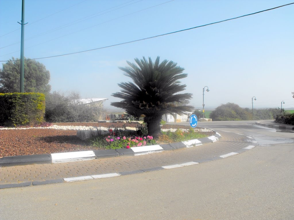 Timorim - The Roundabout at the Entrance, Кирьят-Малахи