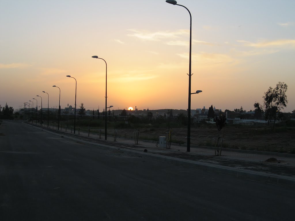 New road for new neighborhood, Нэс-Циона