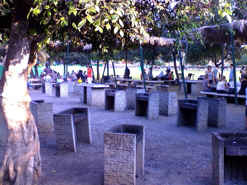 "mangal"s in the shashlyk place in raanana park, Раанана