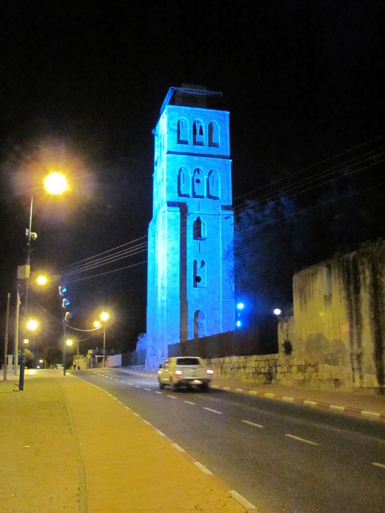 The Old Tower in the evening Старая башня вечером, Рамла