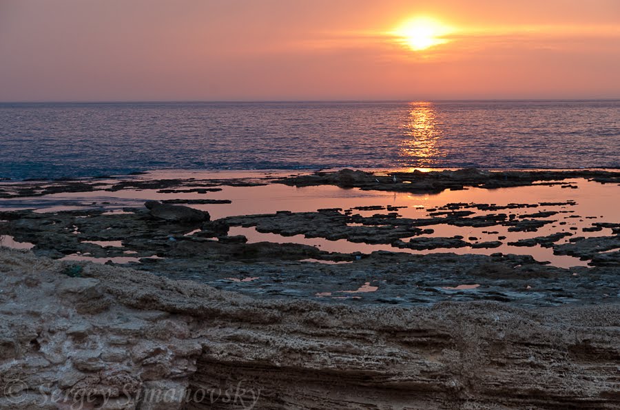The Magic Sunset in Acre, Акко (порт)