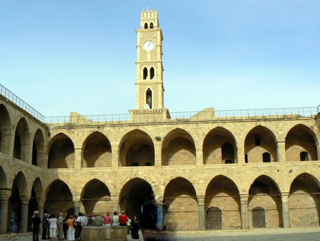 Akka - karawanseraj Khan Al-Umdan, Акко (порт)