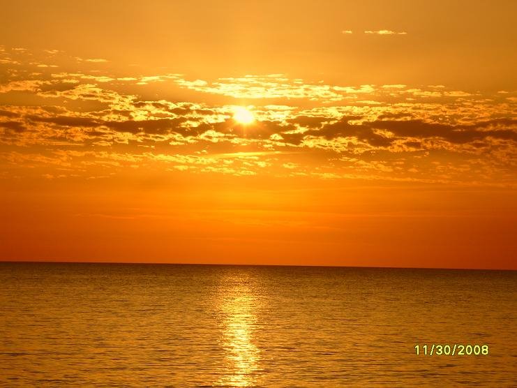 Sunset at Nahariyas sea shore, Нагария