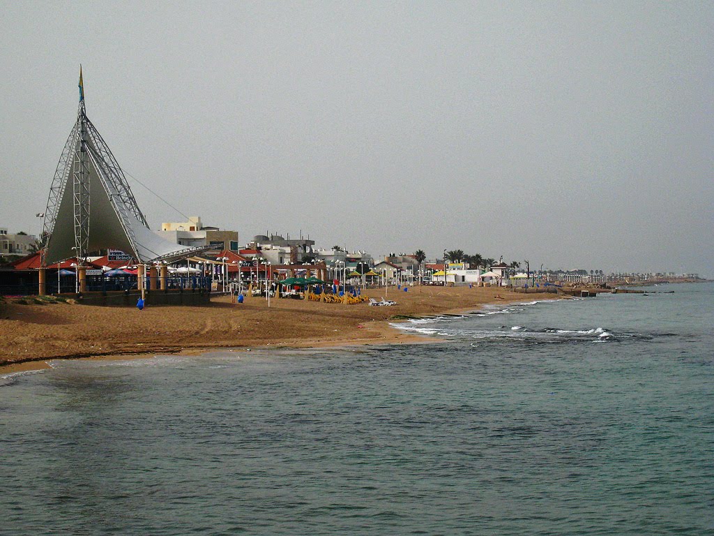 Nahariyas beach, Нагария
