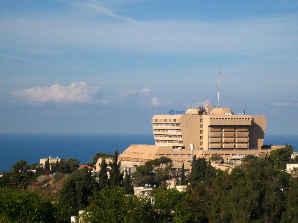 View on Carmel Hospital, Хайфа