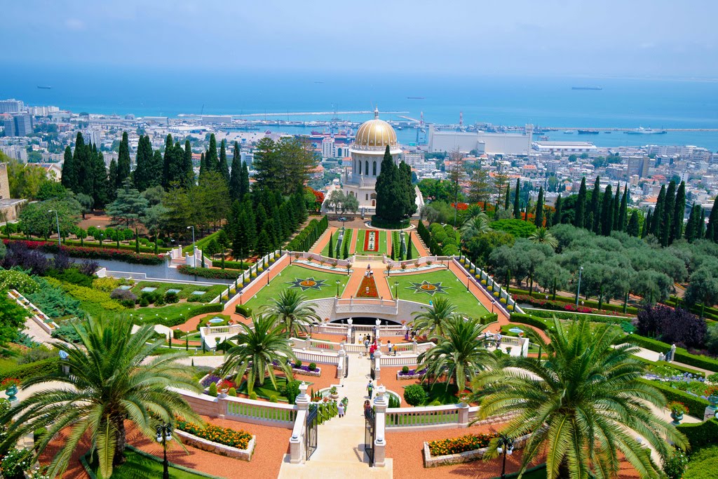 Bahai garden`s, Haifa, Israel, Хайфа