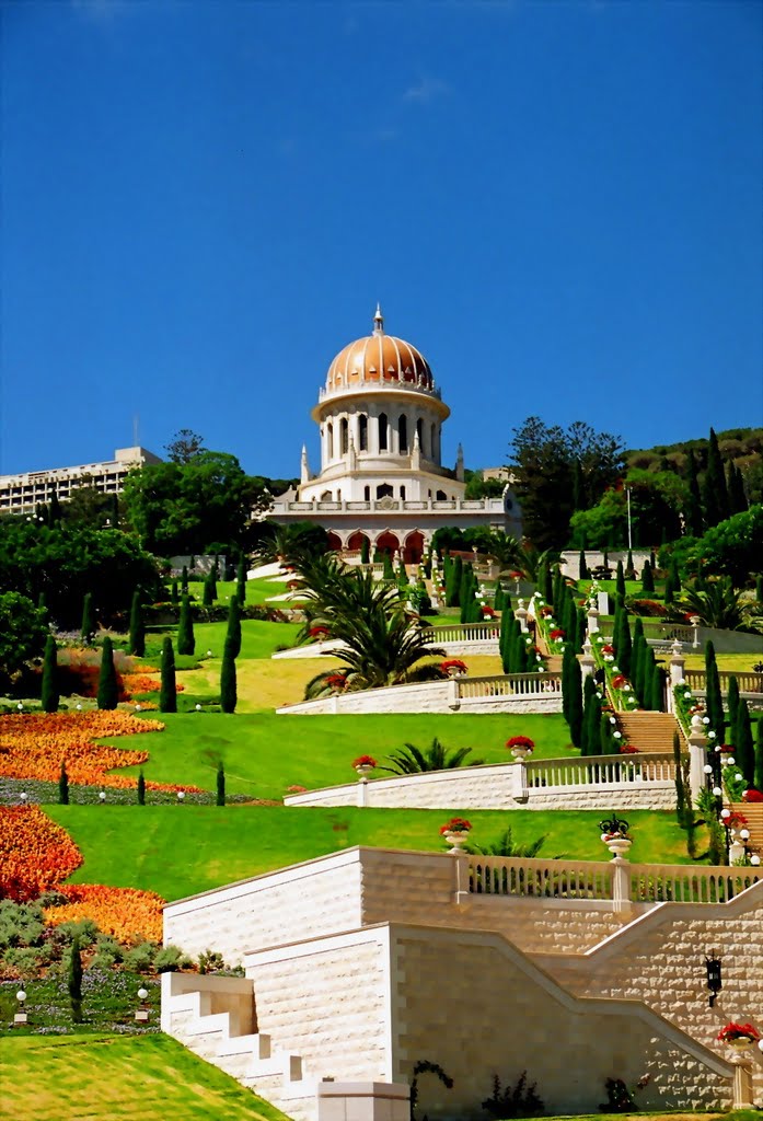The Bahais temple - Israel, Хайфа