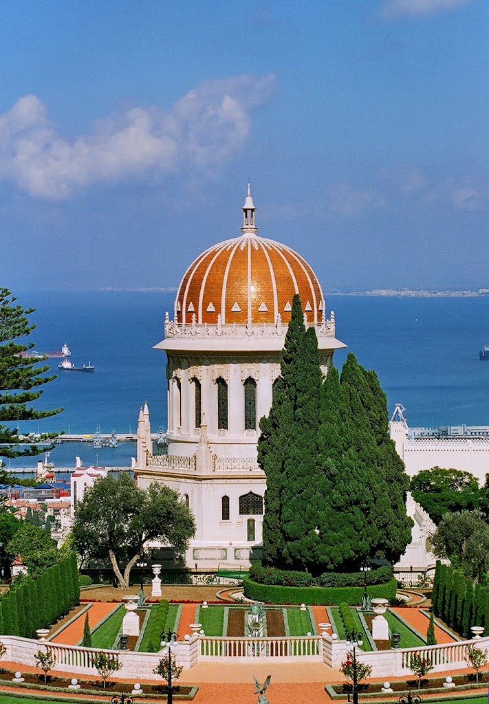 Bahais temple on Mount Carmel  - Haifa - Israel, Хайфа