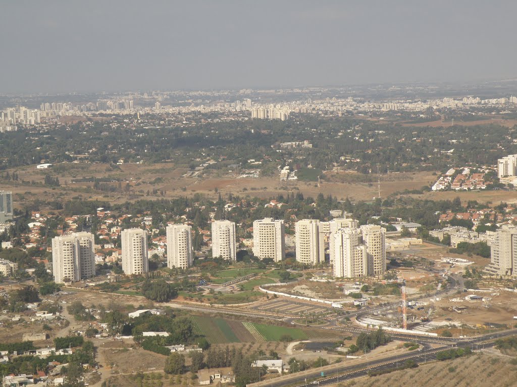 Aerial photo of Tel Aviv / Letecký snímek Tel Avivu, Бат-Ям