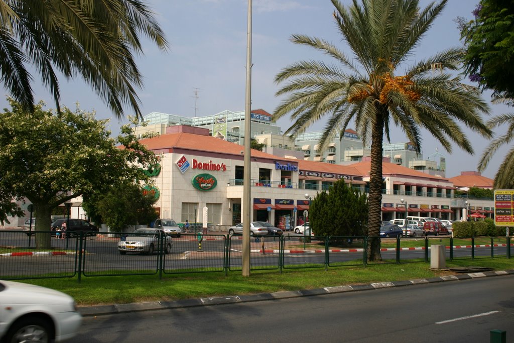 Raanana. Lev-APark. Shopping center, Герцелия