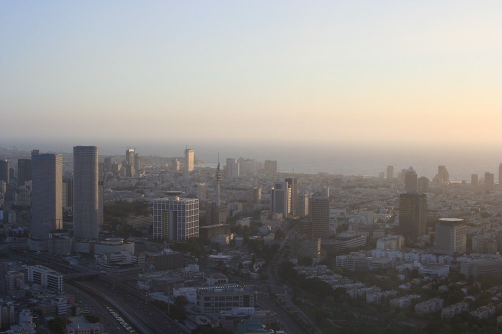 Tel Aviv from Citygate Bldng., Гиватаим
