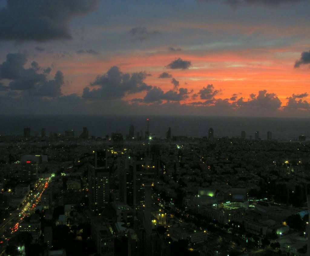 Закат, Тель-Авив