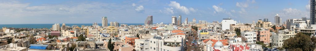 Tel Aviv central Panorama, Тель-Авив
