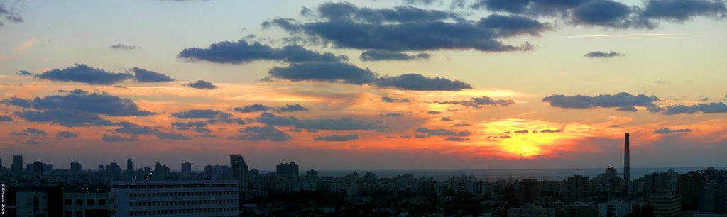 Sundown from TAU, Tel Aviv (06-JAN-08), Тель-Авив