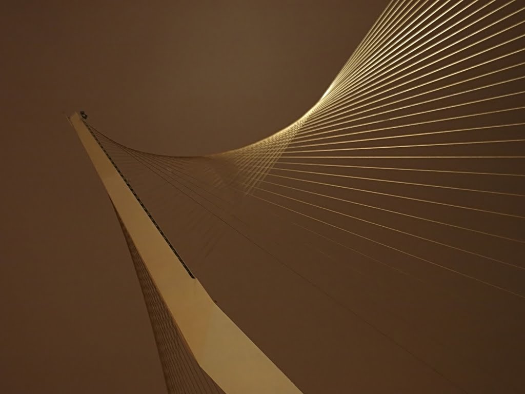 #17 - Gerusalemme - Ponte di Santiago Calatrava: Una gigantesca arpa, che solo il vento sa suonare, Иерусалим
