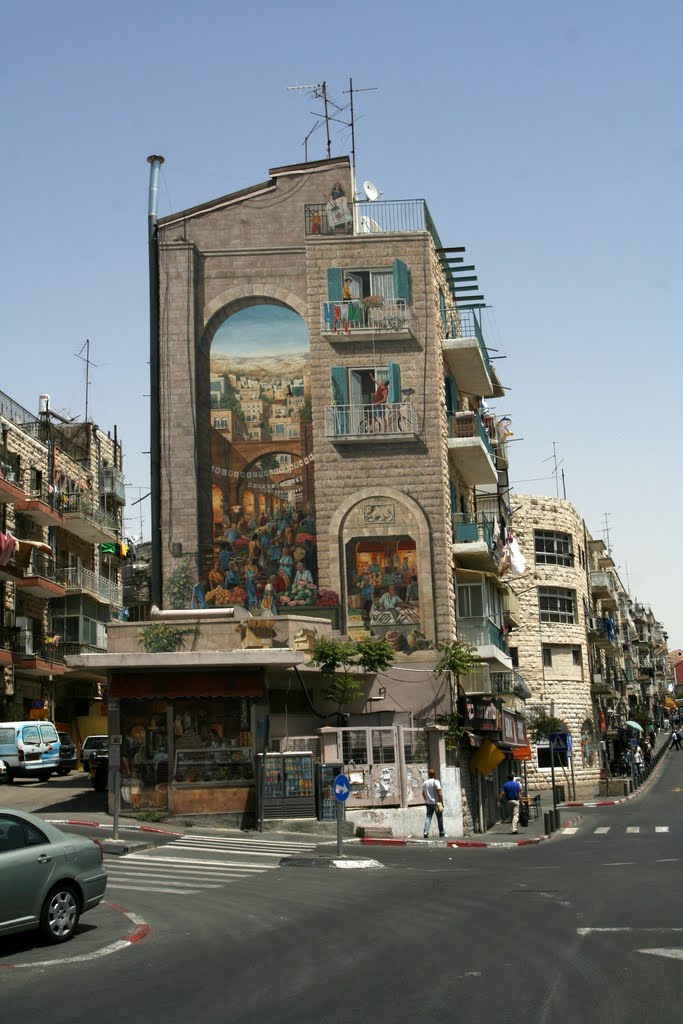 Wall painting, Иерусалим