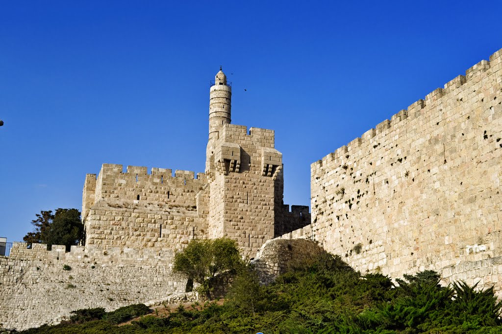 The old city walls, Иерусалим