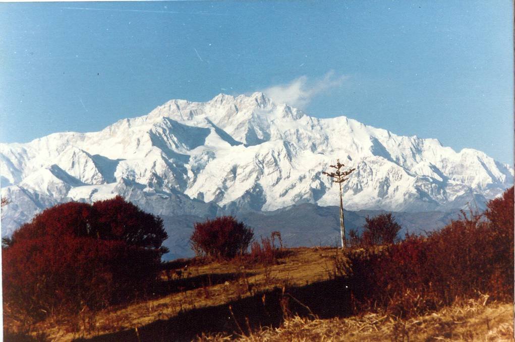 Kanchenjunga from Darjeeling, Даржилинг
