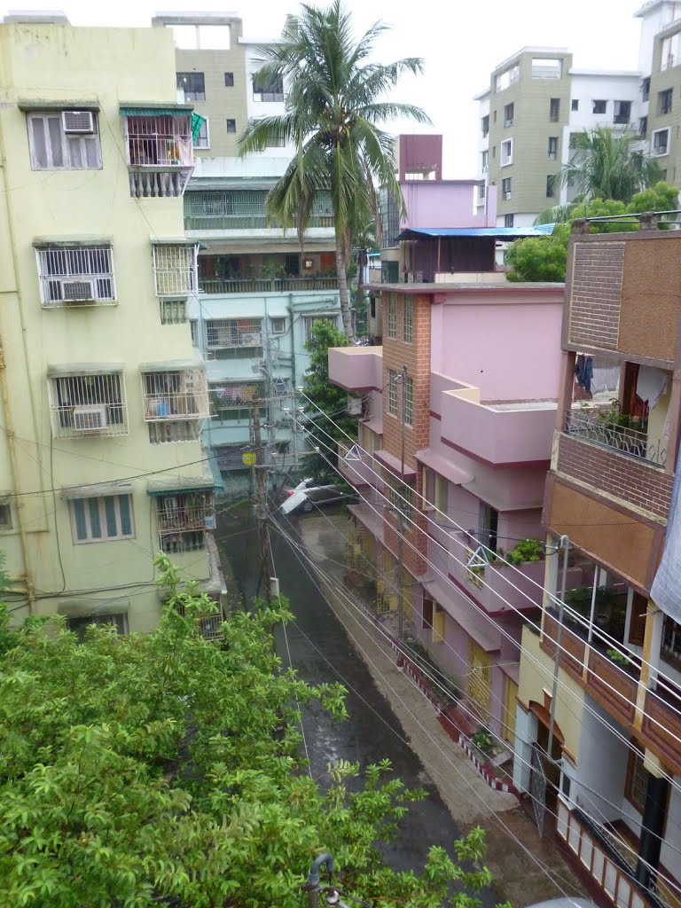 View from Kajudis flat, Дум-Дум
