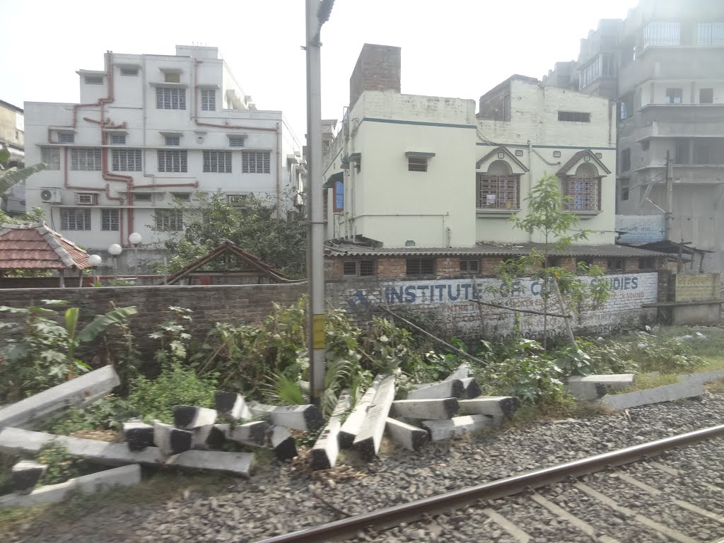 Sodpur, View from Train, Камархати