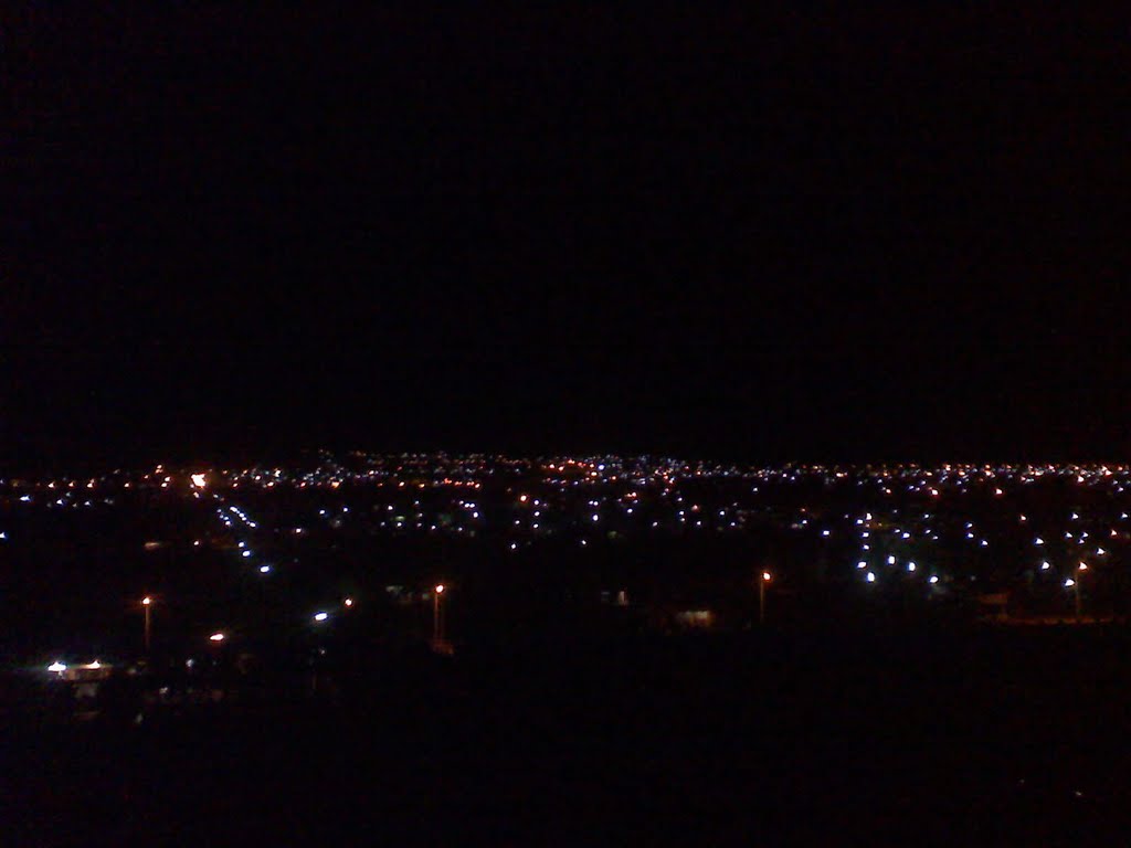 Bagalkot at Night((view from TANK), Багалкот