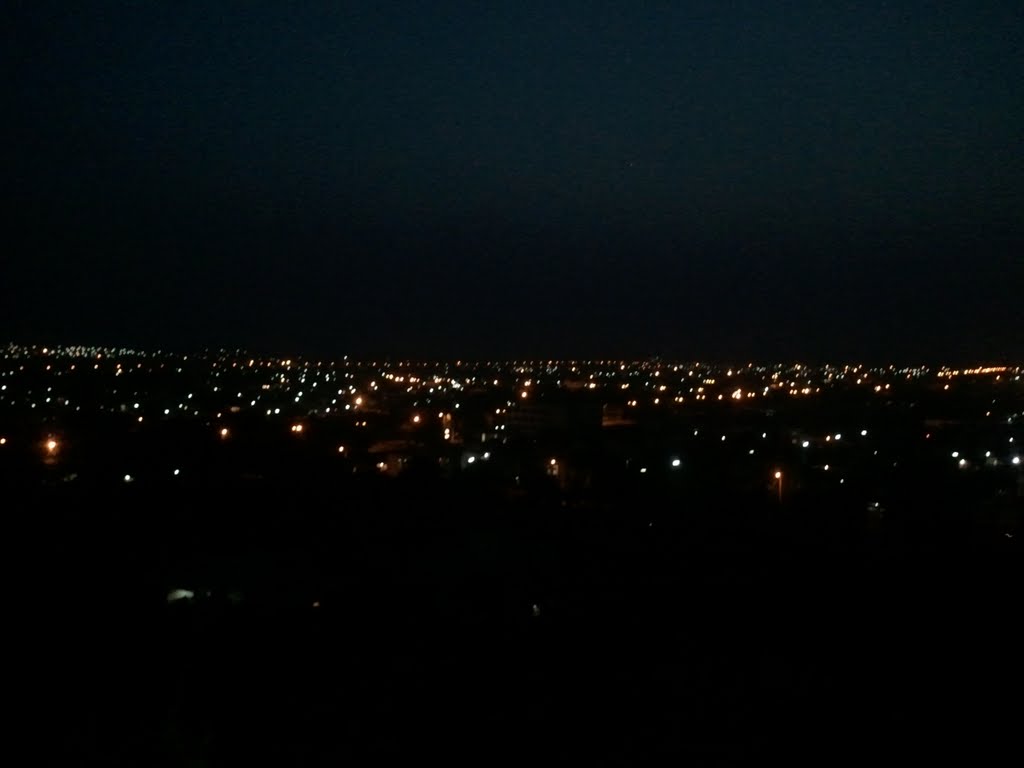 Night view from here, Багалкот