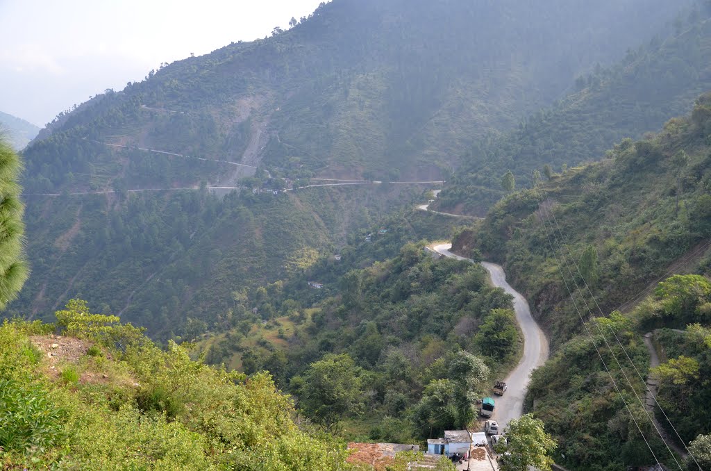 View from Chandpur Fort, Uttarakhand, Дехра Дун