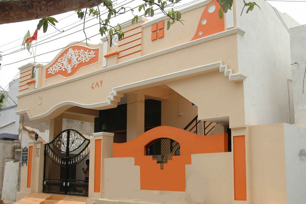 residence at rahamath nagar, architect,,,,New world design collective, Анантапур