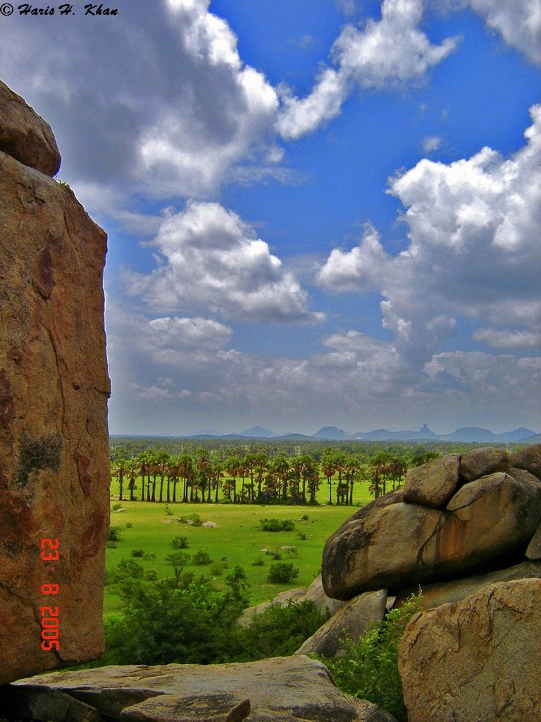 A granitic Tor Landscape near Wailpally Village., Гунтакал