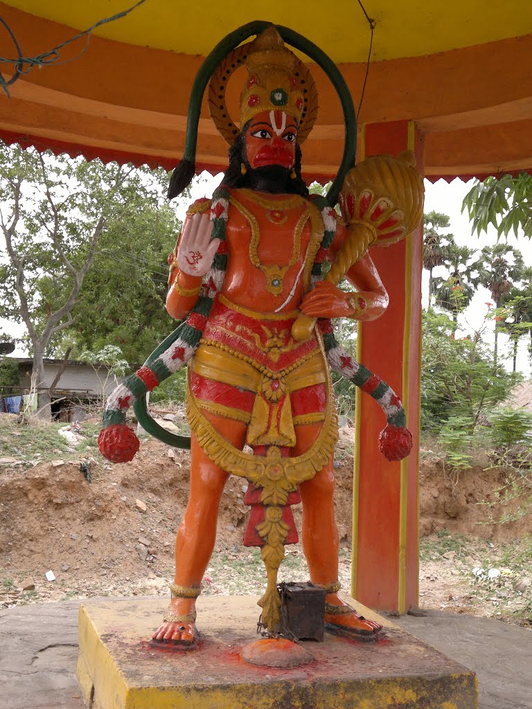 Sri Anjeneya Statue,Boyapalem, Andhra Pradesh 522233, India, Нандиал