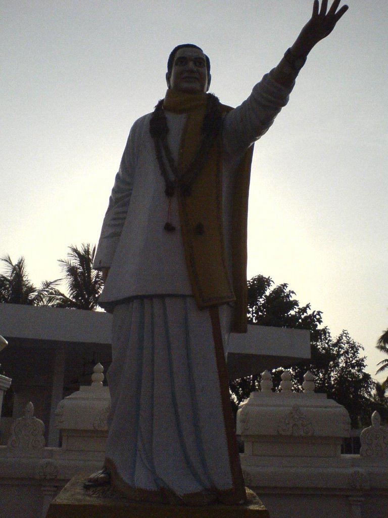 THE GREAT VVNSB NTR Statue in SVN Colony, Нандиал