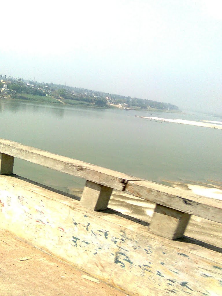 Ganag River from Vikramshila Setu, Бхагалпур