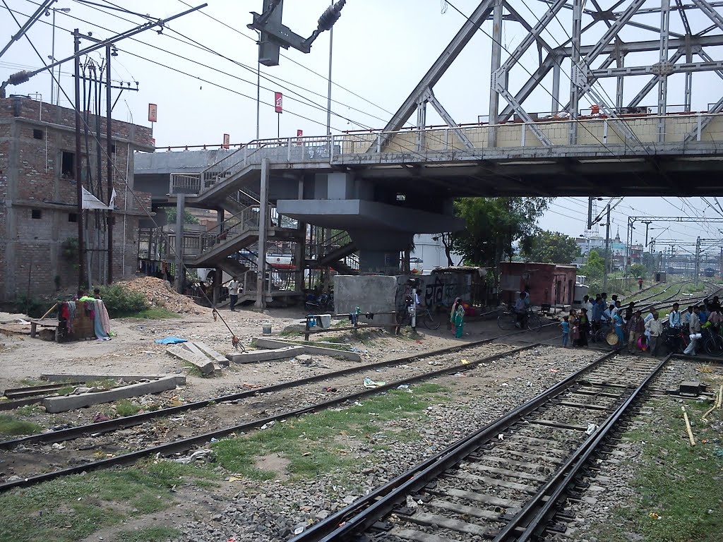 Town Thana-Chandralok Gumti Bridge, Samastipur, Музаффарпур